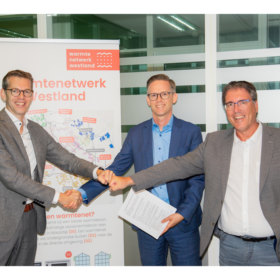 Ondertekening raamovereenkomst