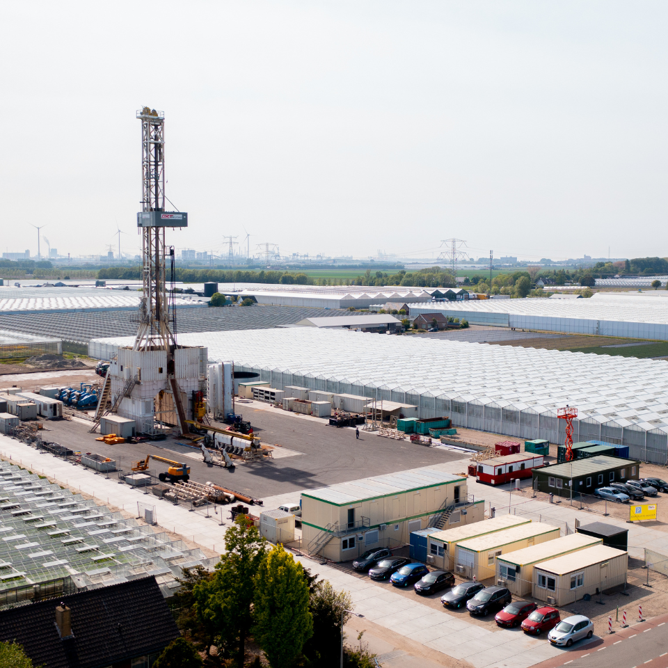 locatie boortoren Maasdijk